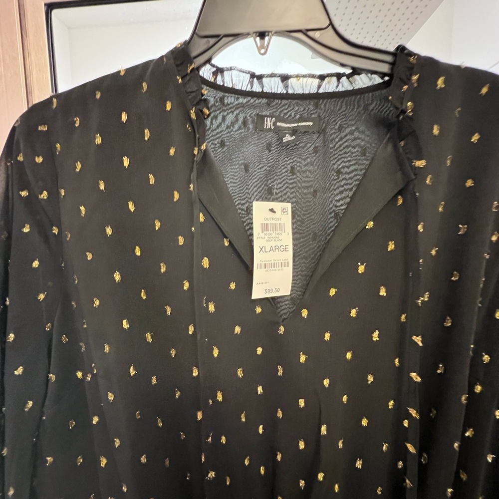 Black and gold dress - never worn